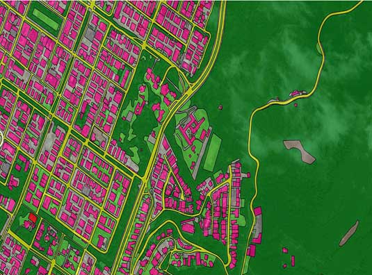 MAPAS DE USO E OCUPAÇÃO DO SOLO